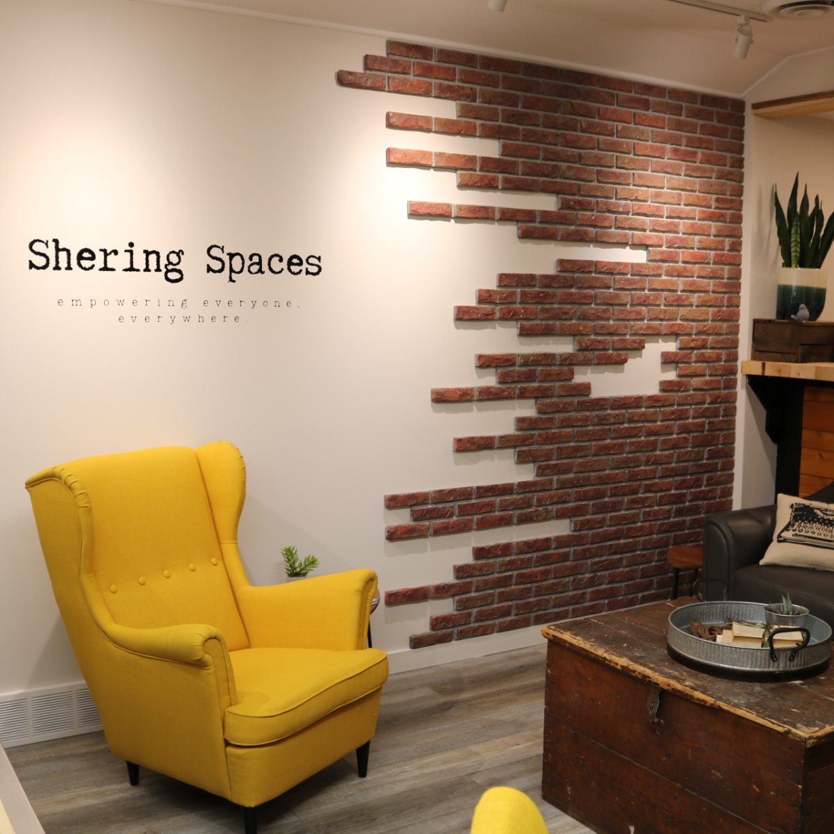shering spaces lounge area